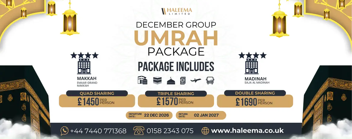Group Umrah Package London 2026