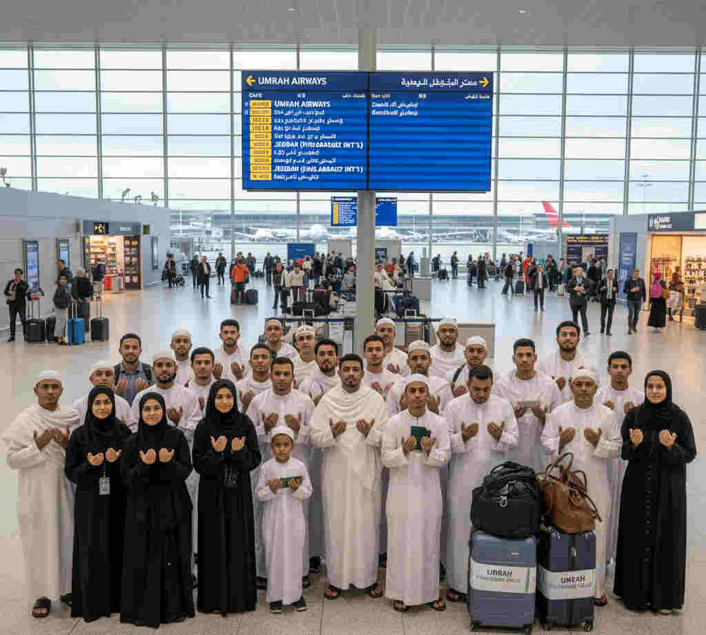 London Heathrow Umrah Flight Booking 