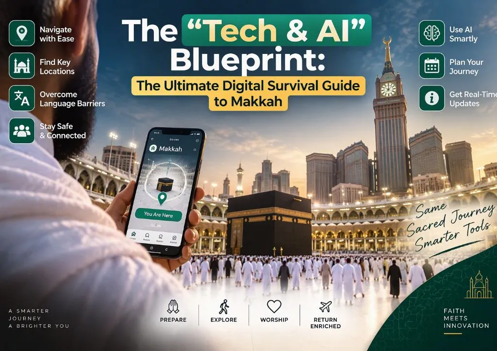 The Tech & AI Blueprint: Digital Survival Guide to Makkah
